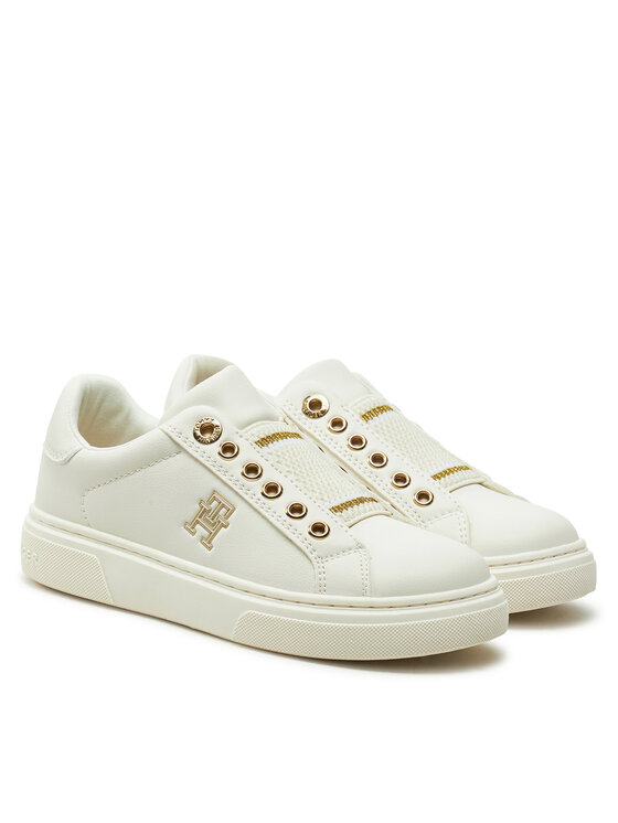Tommy Hilfiger Tommy Hilfiger Sneakers Low Cut Sneaker T3A9-33744-1355 M Alb