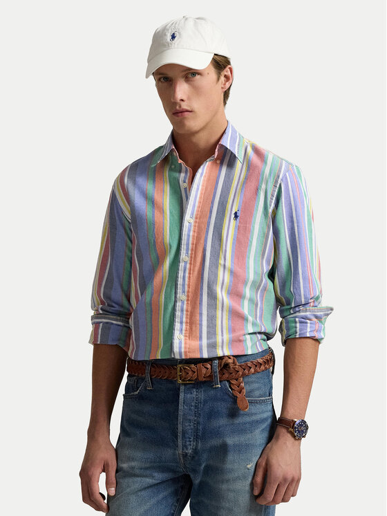 Polo Ralph Lauren Polo Ralph Lauren Cămașă 710968964001 Colorat Custom Fit
