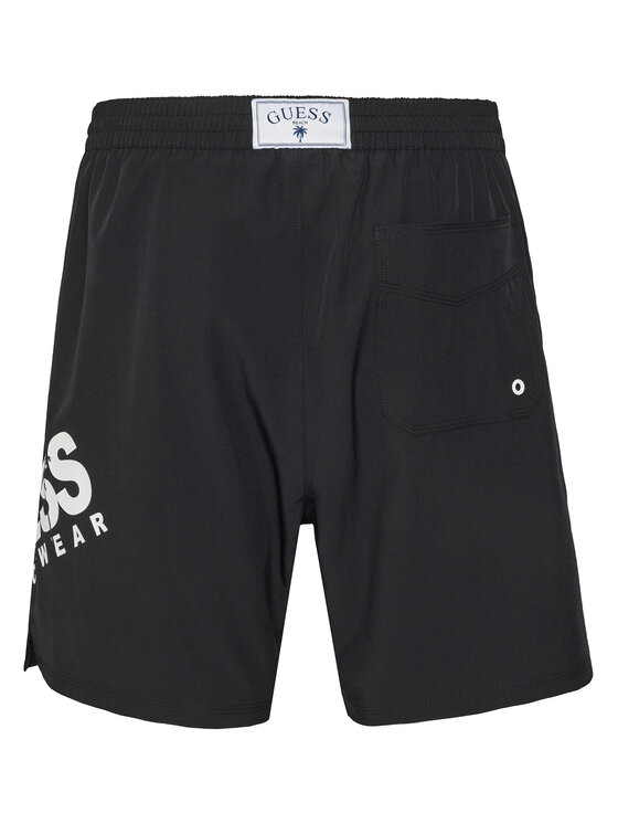 Guess Guess Pantaloni scurți pentru înot F5GT27 WG2E2 Negru Regular Fit