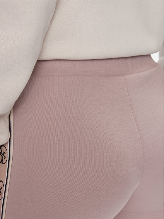 Guess Guess Športne kratke hlače Britney V3GD13 KB3P2 Bež Loose Fit