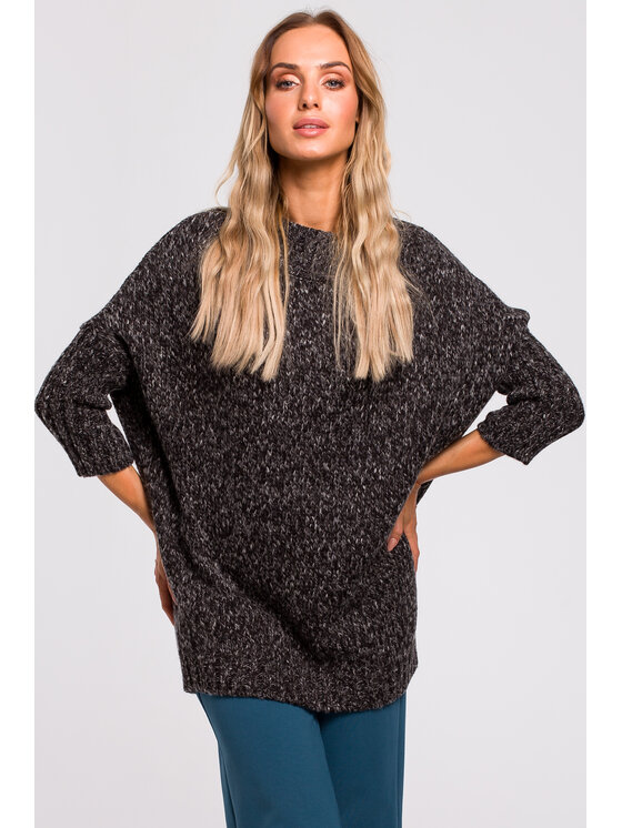 Made of Emotion Made of Emotion Maglione M470 Nero Casual Fit