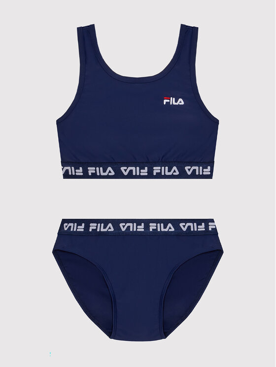 Fila Fila Kopalni kostum Seline FAT0077 Mornarsko modra