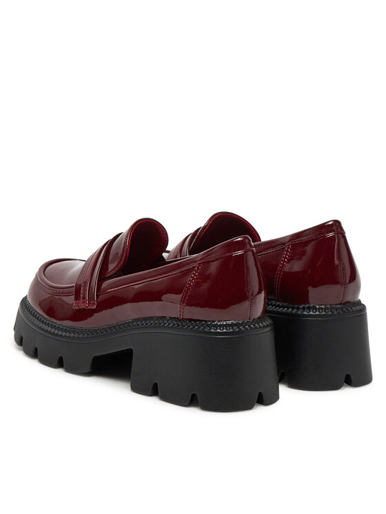 DeeZee DeeZee Loafersy HLD-2016 Bordowy