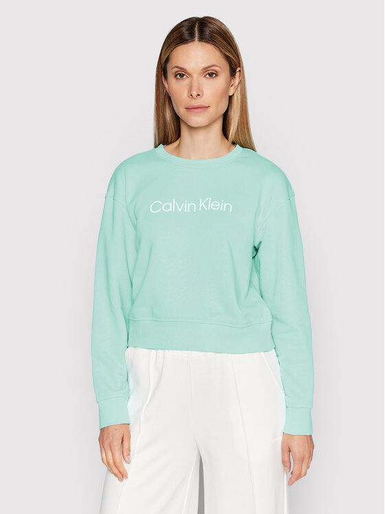 Calvin Klein Performance Džemperis 00GWS2W312 Mėlyna Regular Fit