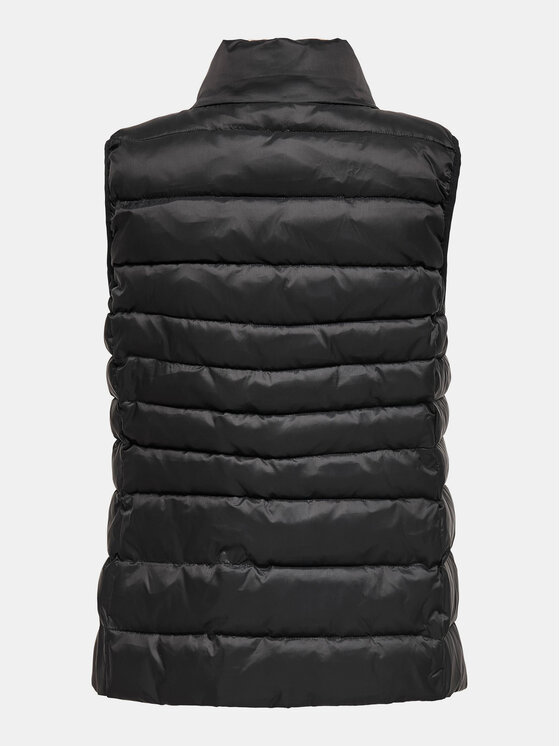 ONLY ONLY Αμάνικο Μπουφάν New Claire 15225157 Μαύρο Regular Fit