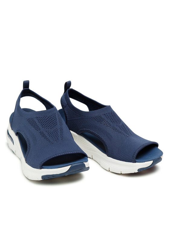 Skechers Skechers Sandały City Catch 119236/NVY Granatowy
