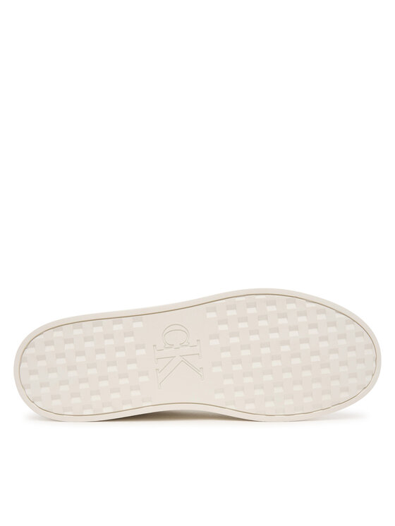 Calvin Klein Calvin Klein Sneakersy 3 Cupsole Derby Pu Smo HM0HM02458 Biały