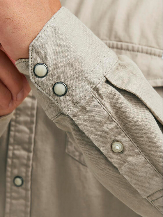 Jack&Jones Jack&Jones Πουκάμισο Sheridan 12138115 Καφέ Slim Fit
