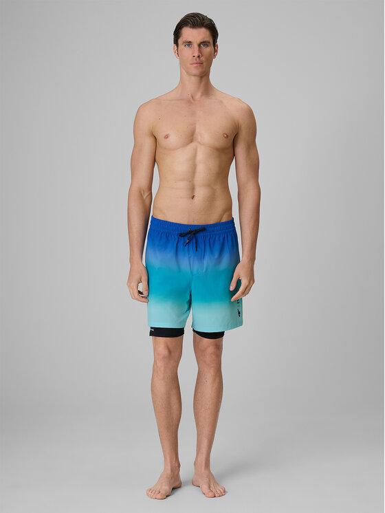 4F 4F Plavecké šortky FOB SUMMER Modrá Regular Fit