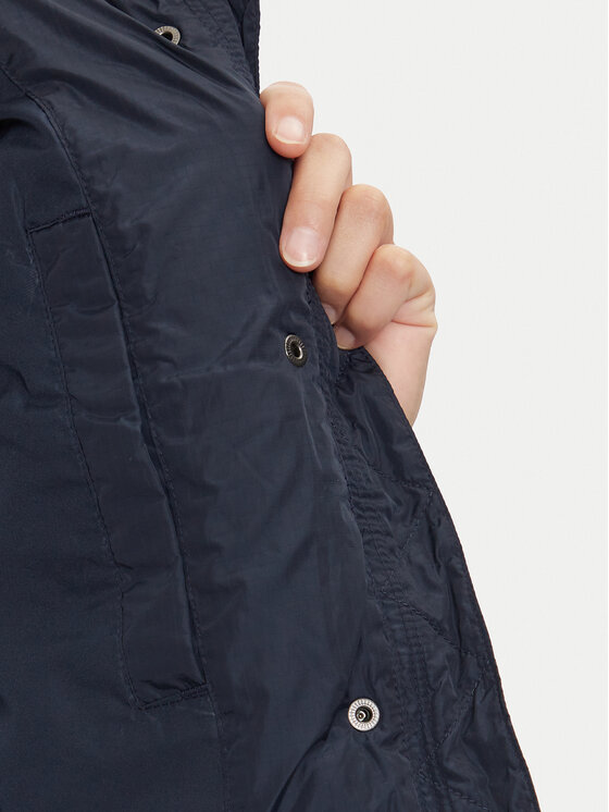 Tommy Jeans Tommy Jeans Pehelykabát Alaska DW0DW18820 Sötétkék Relaxed Fit