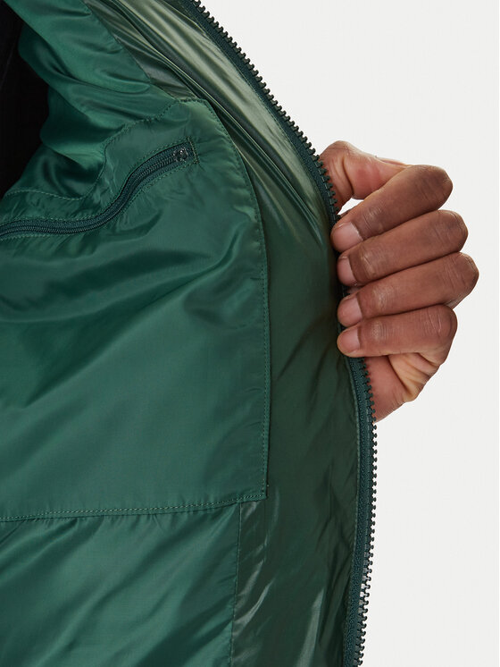 Lacoste Lacoste Geacă din puf BH5096 Verde Regular Fit