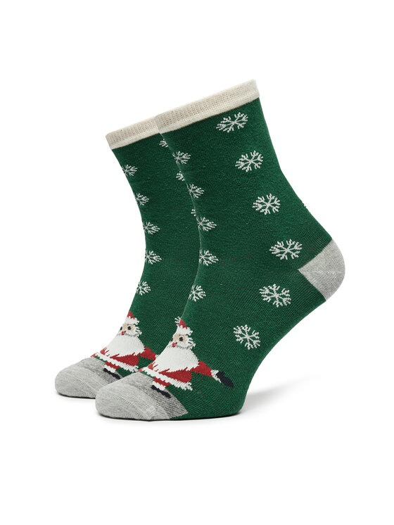 ONLY ONLY Set di 5 paia di calzini lunghi da donna Christmas 15302304 Multicolore