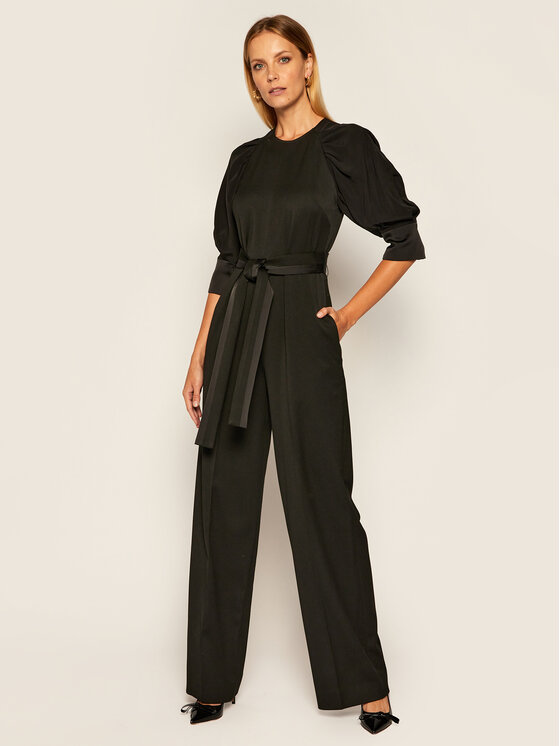 Victoria Victoria Beckham Victoria Victoria Beckham Salopetă 2320WJS001705A Negru Regular Fit