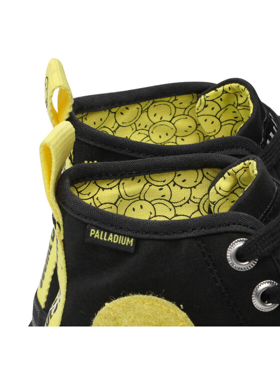 Palladium Palladium Sneakers aus Stoff Palla Sce Smiley Mid 77177-008-M Schwarz