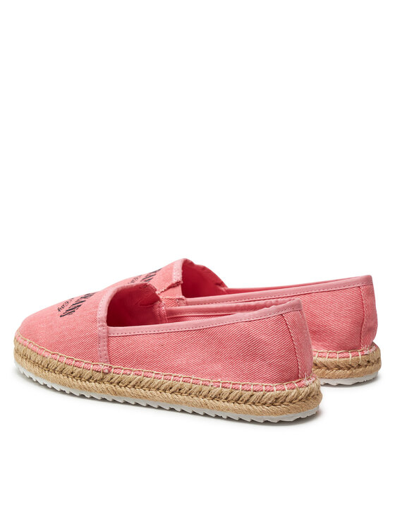 Tommy Jeans Tommy Jeans Espadryle Tjw Varsity Espadrille EN0EN02470 Różowy