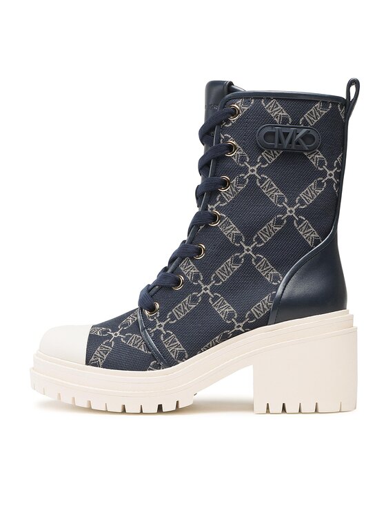 MICHAEL Michael Kors MICHAEL Michael Kors Gležnjače Hanley Bootie 40F3HYME6Y Tamnoplava