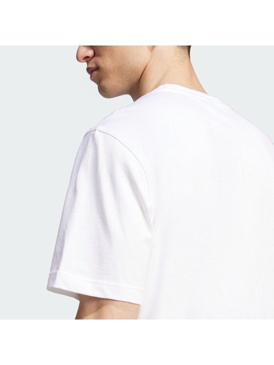 adidas adidas T-shirt Trefoil Essentials JI8544 Bijela Regular Fit