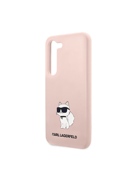 KARL LAGERFELD KARL LAGERFELD Etui na telefon Silicone Choupette Różowe złocenie