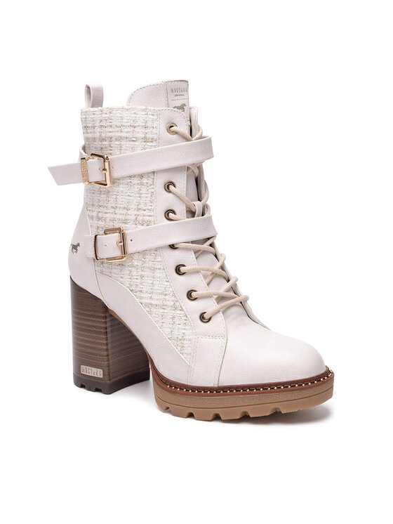 Mustang Mustang Stiefeletten 1505-501 Weiß