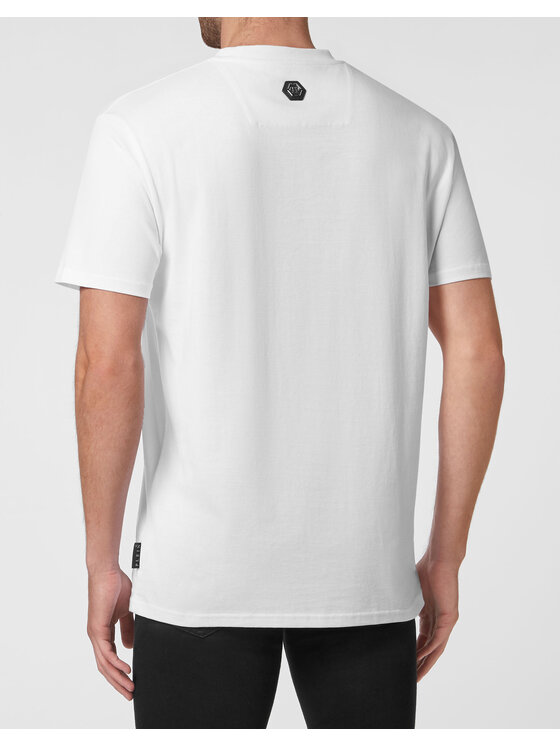PHILIPP PLEIN PHILIPP PLEIN T-Shirt 1135 Biały Regular Fit