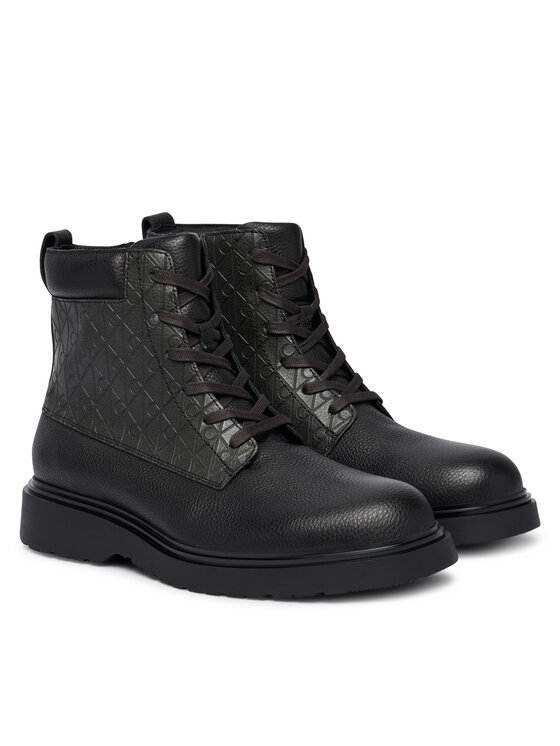 Calvin Klein Calvin Klein Μποτίνια Combat Ess HM0HM02244 Μαύρο