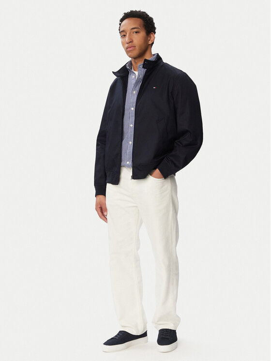 Tommy Hilfiger Tommy Hilfiger Μπουφάν μεταβατικό Classic Harrington MW0MW43468 Σκούρο μπλε Regular Fit