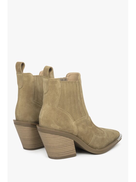 Estro Estro Kovbojská obuv ER00114523 Béžová