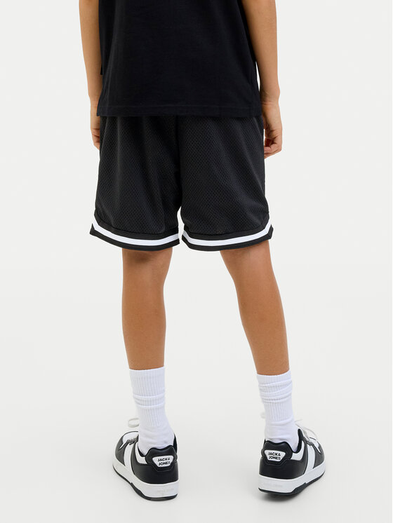 Jack & Jones Junior Jack & Jones Junior Szorty sportowe Karl 12278621 Czarny Relaxed Fit