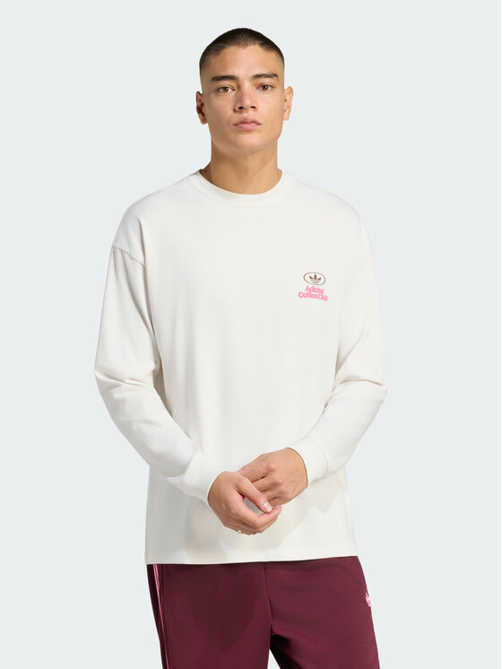 adidas adidas T-Shirt 172512 Biały Loose Fit