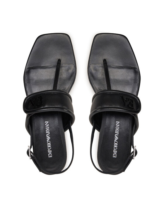 Emporio Armani Emporio Armani Sandali X3Q087 XF271 00002 Črna