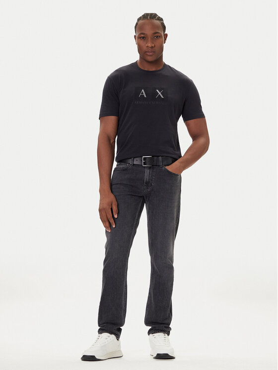 Armani Exchange Armani Exchange Póló XM001463 AF10356 UB101 Sötétkék Regular Fit