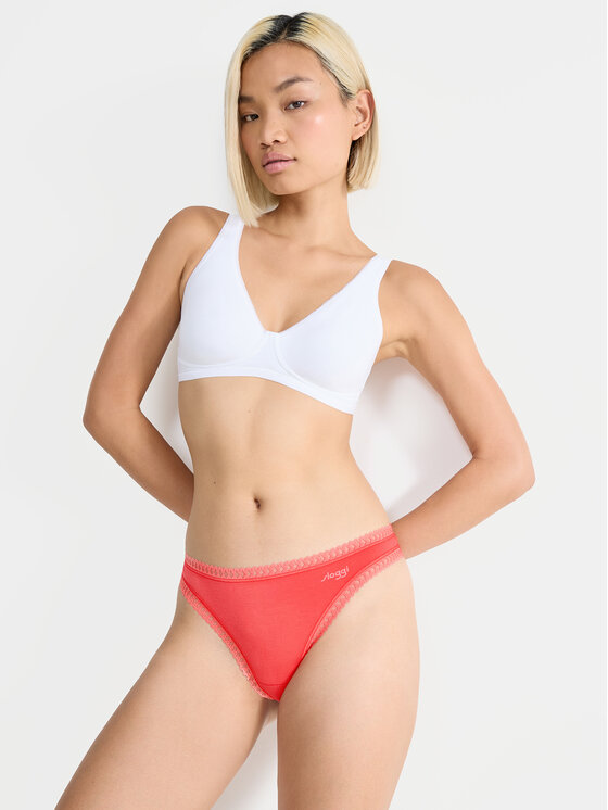 Sloggi Sloggi Komplekti kuulub 3 paari stringe Go Crush 10219704 Värviline