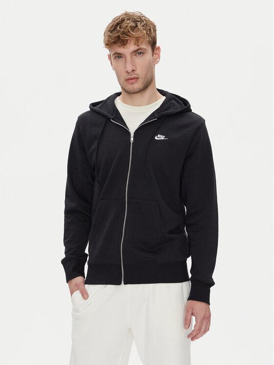 Nike Bluză Bărbați, Mărimea: L, Negru, Club FN3884