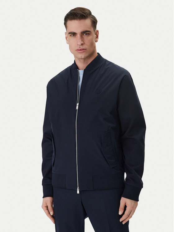 BOSS BOSS Felpa C-Skiles 98 50557853 Blu scuro Regular Fit