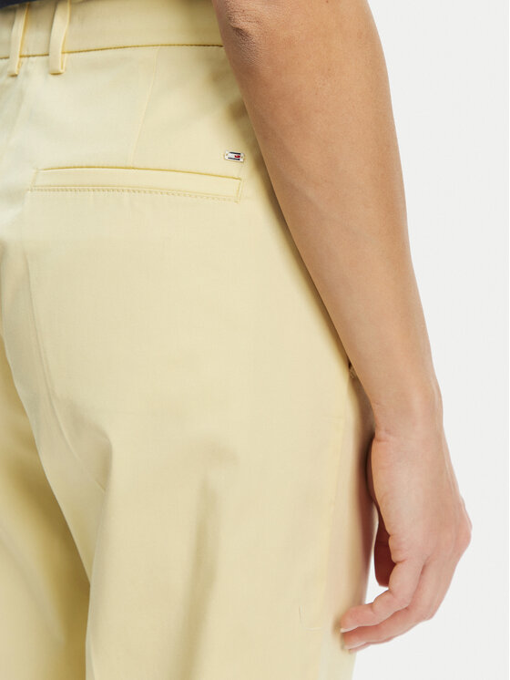 Tommy Hilfiger Tommy Hilfiger Παντελόνι chino WW0WW40504 Κίτρινο Straight Fit
