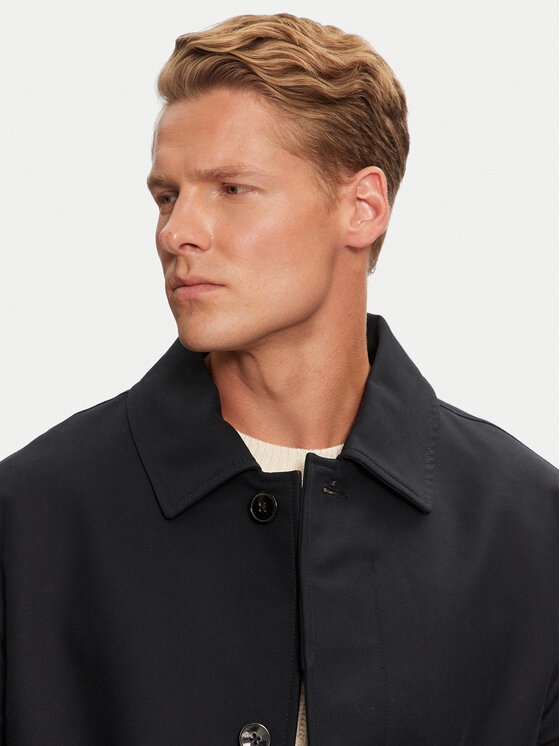 Tommy Hilfiger Tommy Hilfiger Trench MW0MW35672 Tamnoplava Regular Fit