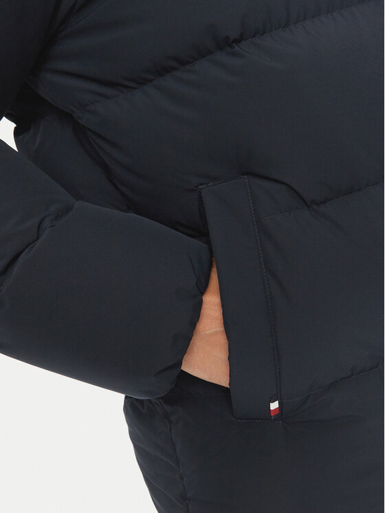 Tommy Hilfiger Tommy Hilfiger Pehelykabát MW0MW36599 Sötétkék Regular Fit