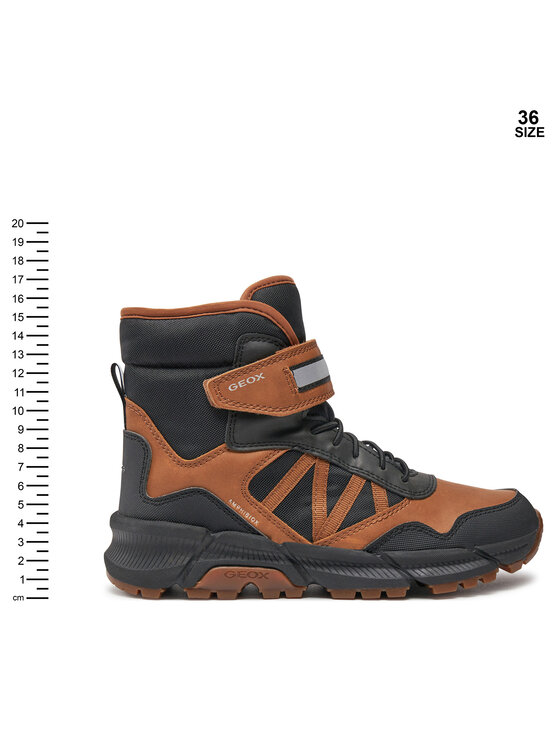 Geox Geox Zimski škornji J Flexyper Plus Boy J36LCD 0MEFU CR69B S Rjava