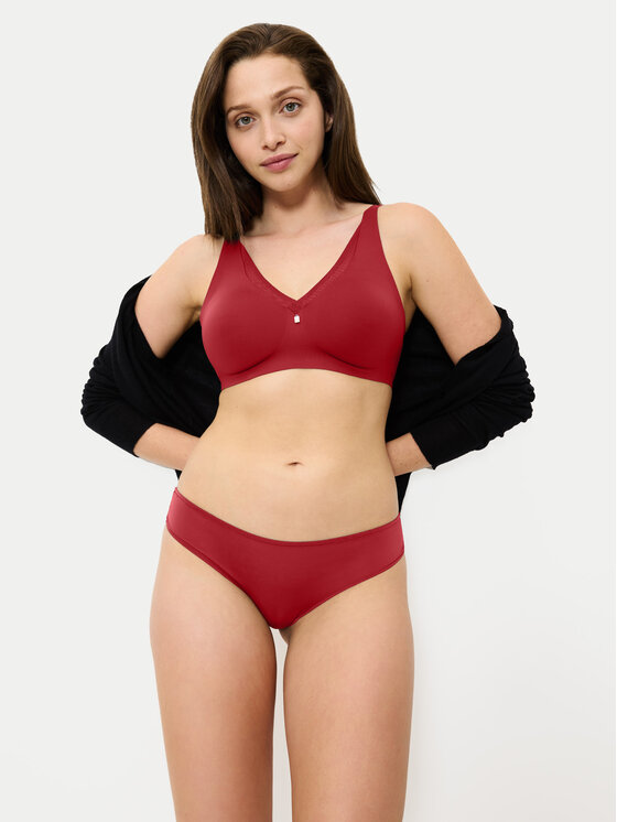 Triumph Triumph Бразильські труси Lovely Micro 10182554 Червоний