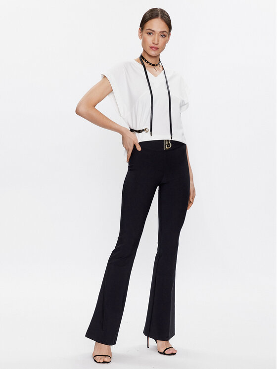 Babylon Babylon Marškinėliai S_ER0573 Balta Regular Fit