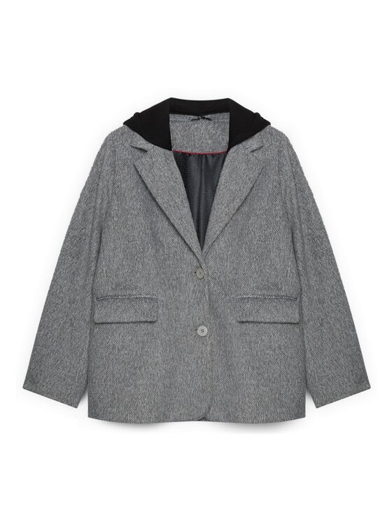 Fiorella Rubino Fiorella Rubino Cappotto invernale 8384T000331N0S3 Grigio Regular Fit