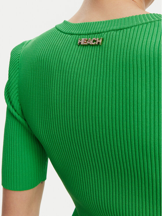 Silvian Heach Silvian Heach Marškinėliai GPP25209MA Žalia Regular Fit