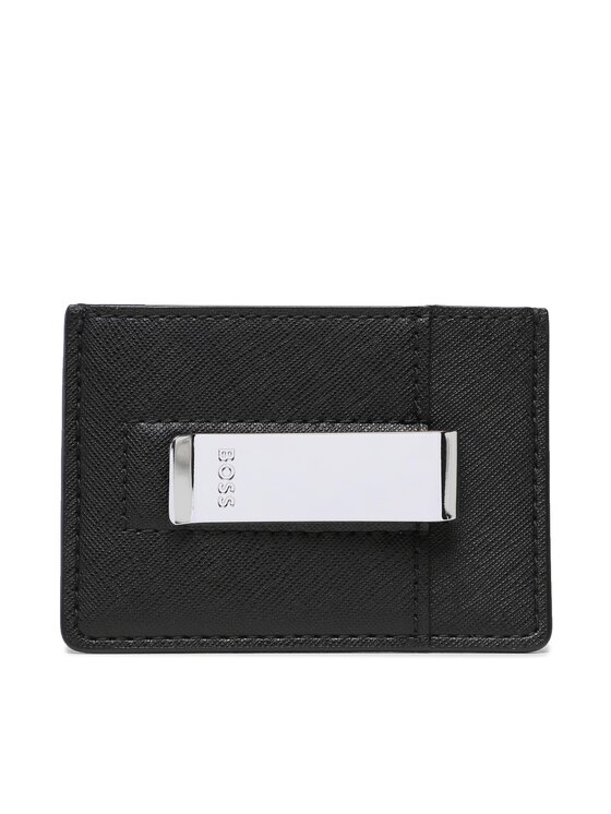 BOSS Boss Etui za kreditne kartice Zair Money Clip I 50485622 Črna