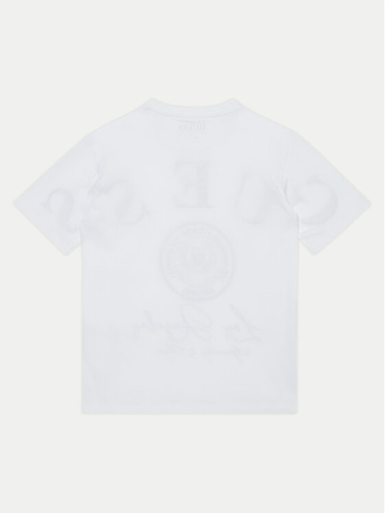 Guess Guess T-shirt J5RI28 K8HM4 Bijela Regular Fit