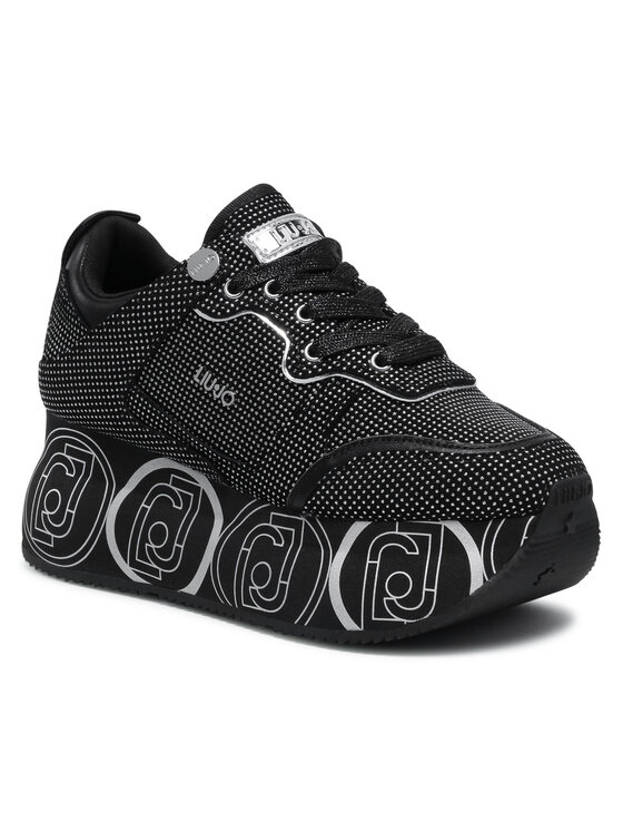 Liu Jo Laisvalaikio batai Super Maxi Wonder 2 BA1085 PX164 Juoda • Modivo.lt