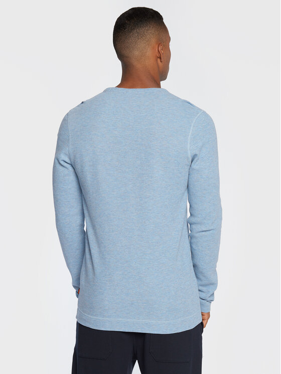 Longsleeve Tempest 50472309 Blu Slim Fit