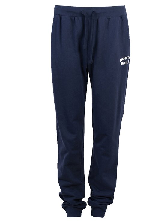 North Sails North Sails Pantaloni di tessuto 90 3202 000 | Sweatpant W/Graphic Blu scuro Regular Fit