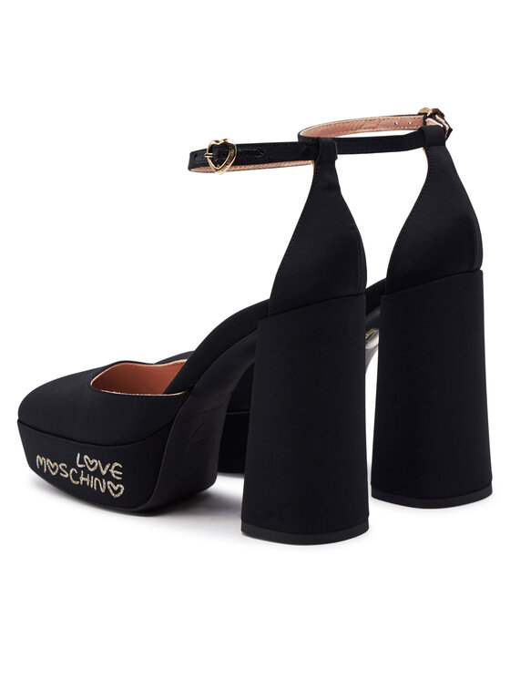 LOVE MOSCHINO LOVE MOSCHINO Salonarji JA1030CG1IIM0000 Črna