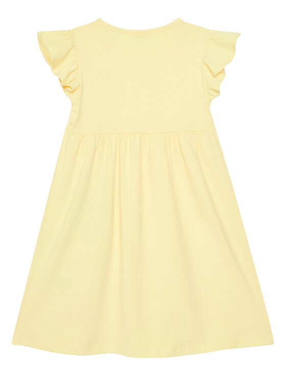 NAME IT NAME IT Rochie de zi 13242968 Galben Regular Fit