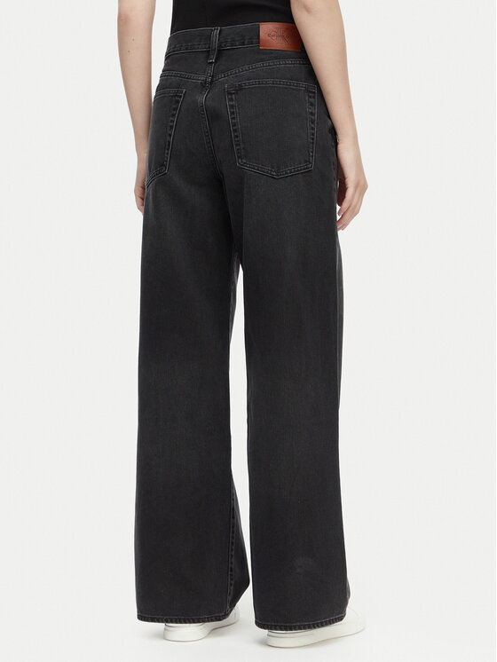 Calvin Klein Jeans Calvin Klein Jeans Jeans LV047E700G Schwarz Wide Leg